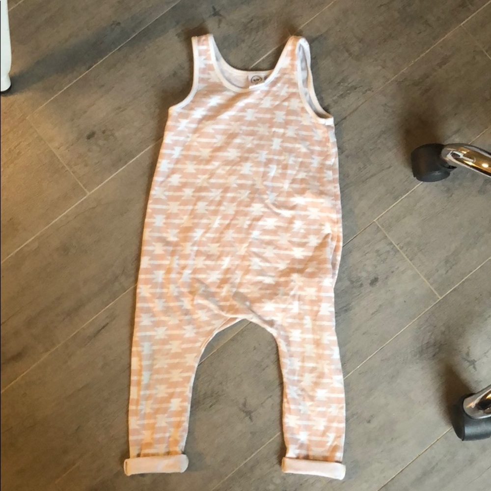 Rad revolution girls pink romper